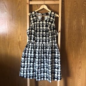 ModCloth Folter Skull dress
